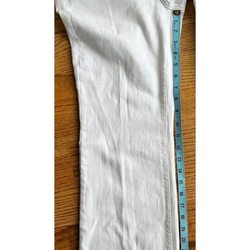 Lilly Pulitzer White Babe Bootcut Jeans Size 4 Style 26690 MSRP $148